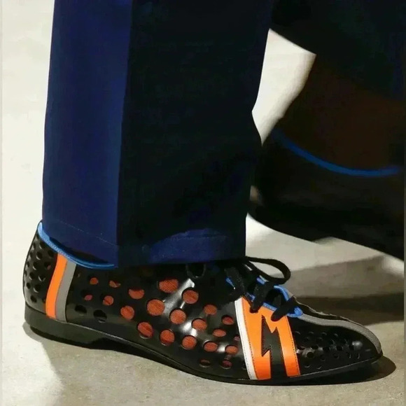 Prada lace up brand new summer lace up shoes Multiple colors Sz 9 - Picture 1 of 10